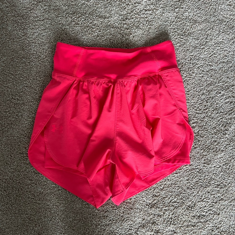 Under Armor Hot Pink Running Shorts